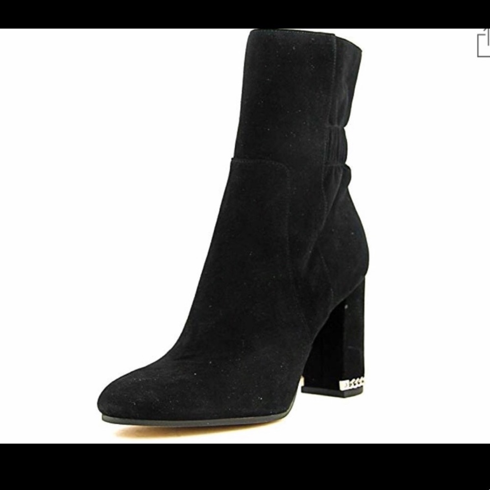 Dolores Leather Closed Toe Mid-Calf Fashion Boots